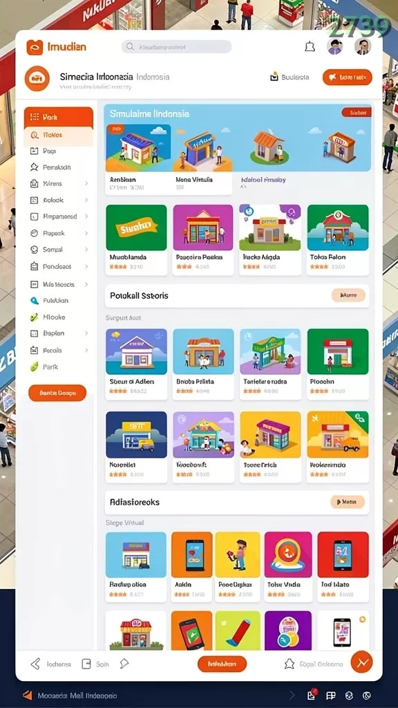Cuplikan layar SUNGAITOTO — menu navigasi